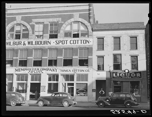 Cotton Row, Front Street, Memphis, Tennessee