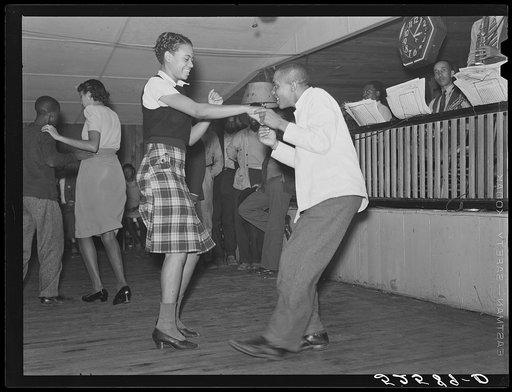Jitterbugging in Negro juke joint. Memphis, Tennessee