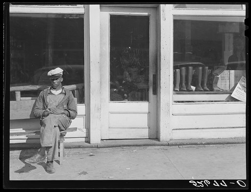 Front of Whitley general store. Wendell, Wake County, North Carolina
