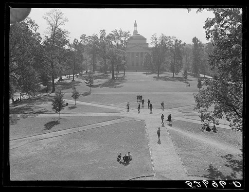 Part of the campus. University of North Carolina, Chapel Hill. Orange County, North Carolina