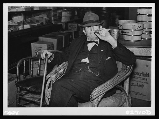 R.B. Whitley, who was one of the first citizens of the town and is one of its leading citizens, owner of the general store, president of the bank, and owns a cotton mill nearby and a farm. He is a big land owner, owns Whitley-Davis farm and a cotton mill in Clayton. He said he cut down the trees and