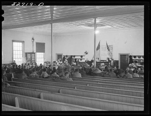 Untitled photo, possibly related to: Court day in county seat, second day of Superior Court. Granville County Courthouse, Oxford, North Carolina