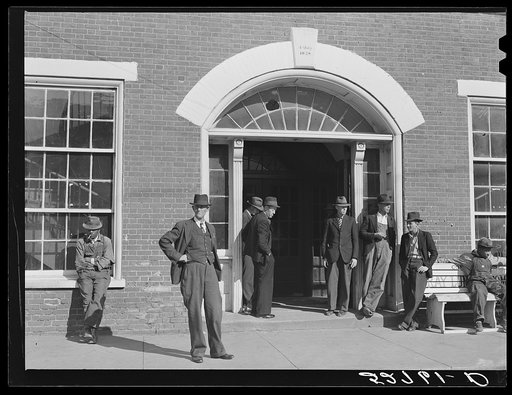Granville County Courthouse, Oxford, North Carolina. See subregional notes (Odum) November 22, 1939