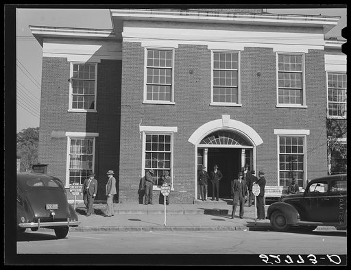 Granville County Courthouse, Oxford, North Carolina. See subregional notes (Odum)