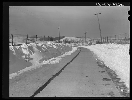 Highway near Frederick, Maryland