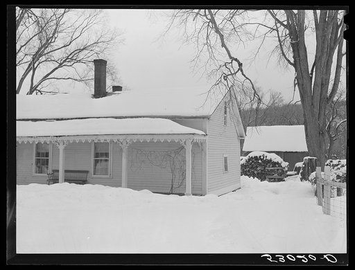Farmhouse on main highway near Putney, Vermont