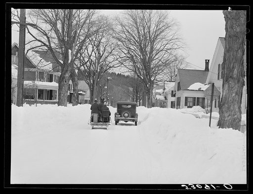 Untitled photo, possibly related to: Clearing side road near Woodstock, Vermont