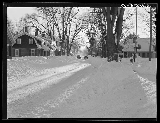 Untitled photo, possibly related to: Street in Woodstock, Vermont