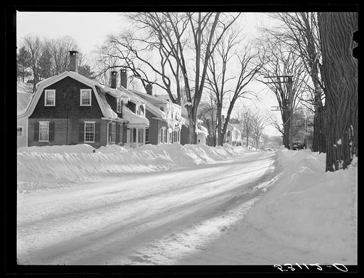 Untitled photo, possibly related to: Street in Woodstock, Vermont