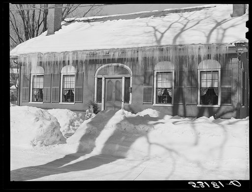One of the oldest houses in Woodstock, Vermont