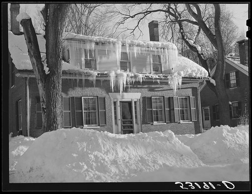 One of the oldest houses in Woodstock, Vermont