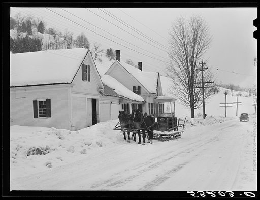 Untitled photo, possibly related to: Going to town. Woodstock, Vermont