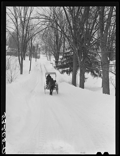 Going to town. Woodstock, Vermont