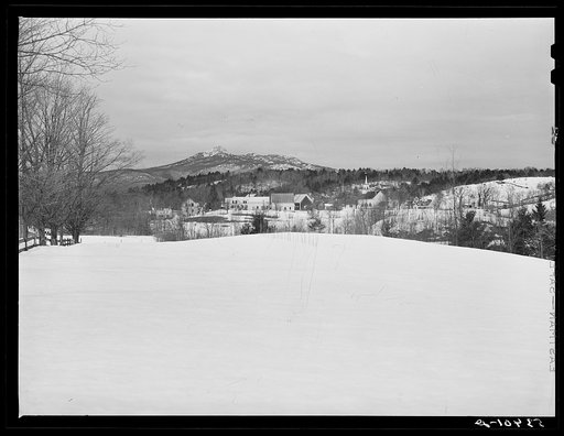Untitled photo, possibly related to: The Presidents Range of White Mountains, seen from top of Cranmore Mountain. New Hampshire