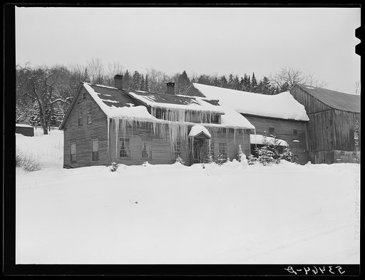 Small farm near Waitsfield, Vermont