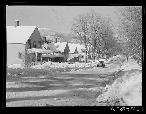 Residential section. North Conway, New Hampshire