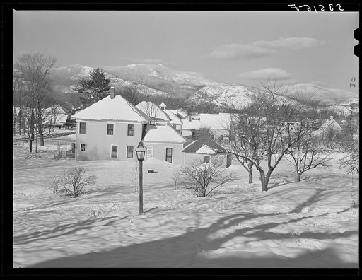 Untitled photo, possibly related to: Residential section in North Conway, New Hampshire