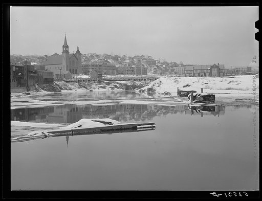 Paper mill town. Berlin, New Hampshire