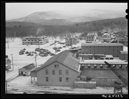 Lincoln, New Hampshire. One-industry town, home of Parker Young paper mills who employ about six hundred men