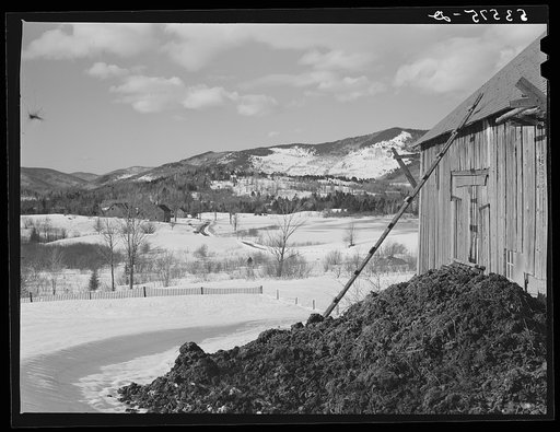 Farm near Rutland, Vermont