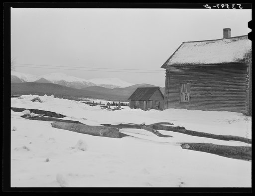 Poor farm near Berlin, New Hampshire