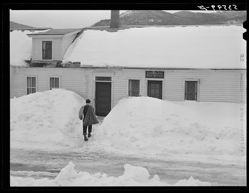 Post office near Randolph, New Hampshire