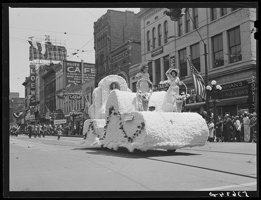 Cotton carnival. Memphis, Tennessee