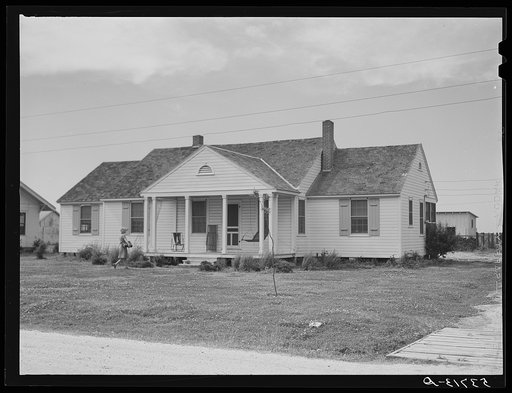 Teacherage at Plum Bayou Project, Arkansas (see general caption)