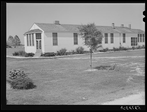 Community building. Plum Bayou Project, Arkansas (see general caption)