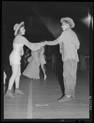 Dancing at a cotton ball. Memphis, Tennessee