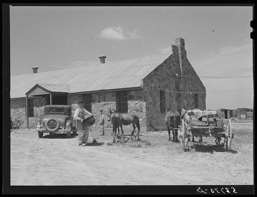 Community service center. Faulkner County, Centerville, Arkansas (see general caption)