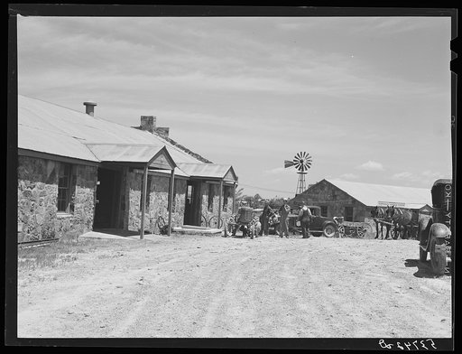 Community service center. Faulkner County, Centerville, Arkansas