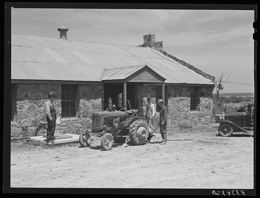 Untitled photo, possibly related to: Community service center. Faulkner County, Centerville, Arkansas