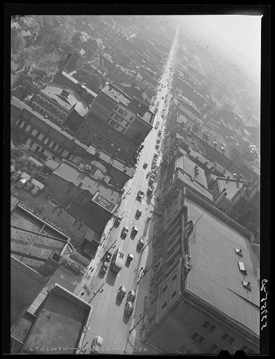 Untitled photo, possibly related to: Street in Louisville, Kentucky
