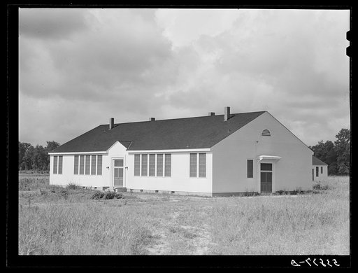 School and community buildings on La Delta Project. Thomastown, Louisiana