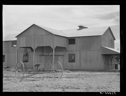 New cotton gin on La Delta Project. Thomastown, Louisiana