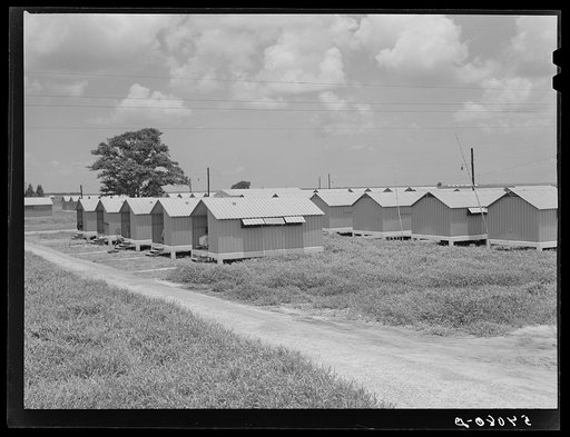 Untitled photo, possibly related to: Isolation unit for contagious diseases at Osceola migratory labor camps. Belle Glade, Florida