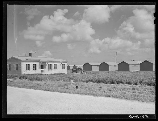 Untitled photo, possibly related to: Isolation unit for contagious diseases at Osceola migratory labor camps. Belle Glade, Florida