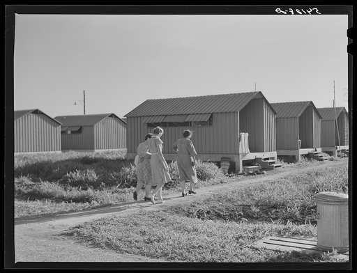 Untitled photo, possibly related to: Isolation unit for contagious diseases at Osceola migratory labor camps. Belle Glade, Florida