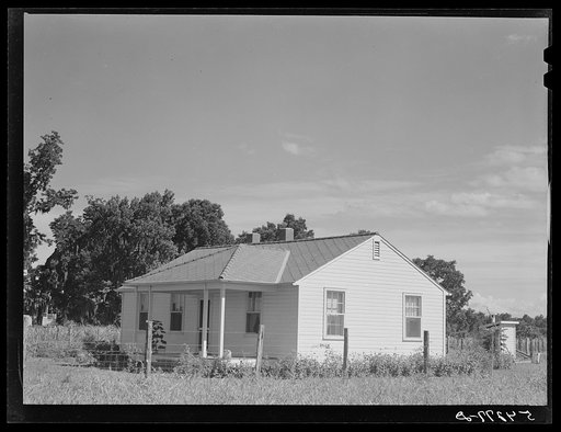 One of the homes on Terrebonne Project. Schriever, Louisiana