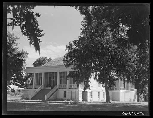 The project manager's home. Terrebonne Project, Schriever, Louisiana