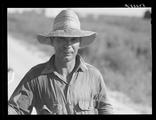 One of the cooperative members on Terrebonne Project. Schriever, Louisiana