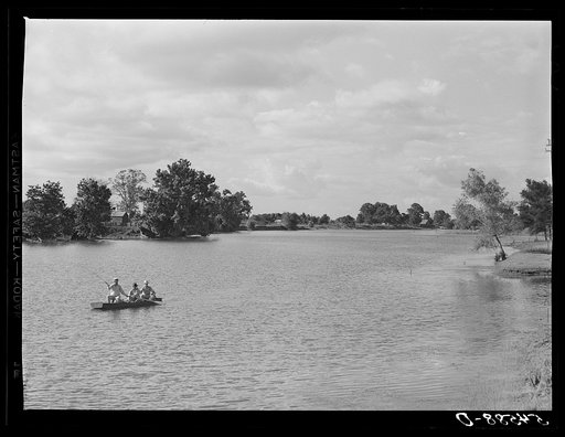 Melrose, Natchitoches Parish, Louisiana. Fishing in the Cane River is a great afternoon, evening, weekend, and holiday sport in this region