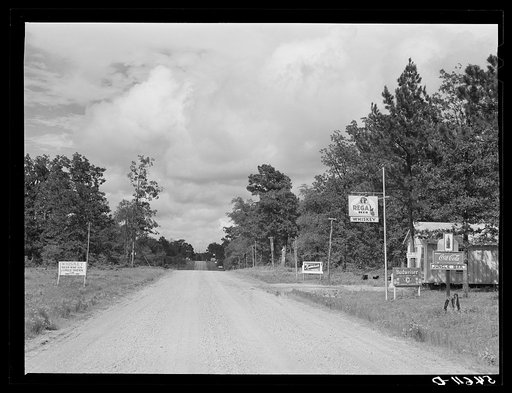 Untitled photo, possibly related to: Bar and store on country road to Black Lake near Natchitoches, Louisiana