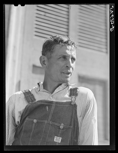 Untitled photo, possibly related to: Melrose, Natchitoches Parish, Louisiana. Mulatto servant on John Henry cotton plantation