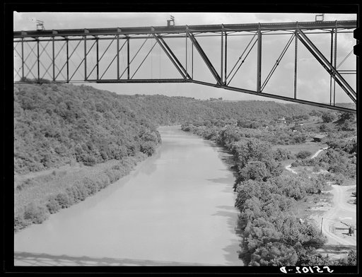 River near Harrodsburg, Kentucky