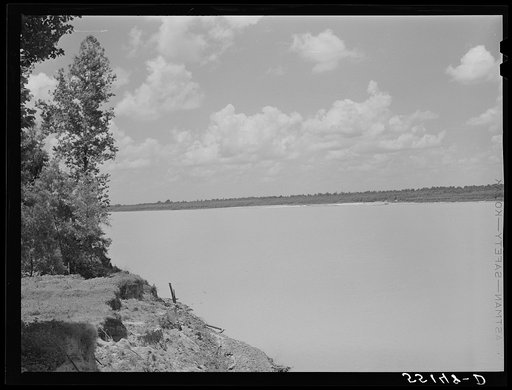 Mississippi River near Perthshire, Mississippi