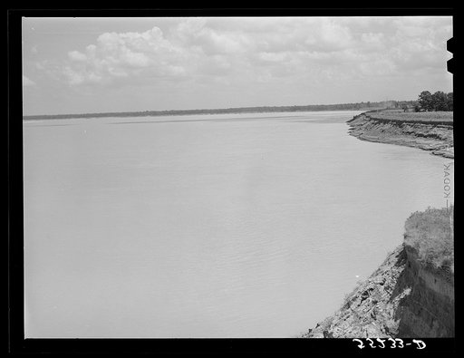 Mississippi River near Perthshire. Mississippi Delta, Mississippi
