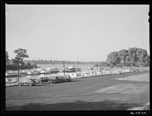 Untitled photo, possibly related to: Yacht basin. Louisville, Kentucky
