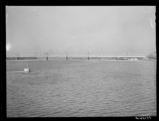 Untitled photo, possibly related to: Louisville waterfront along the Ohio River. Kentucky